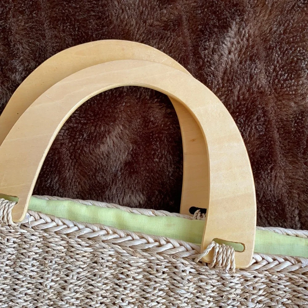 Xhilaration Unused Natural Cornhusk‎ Tote Bag